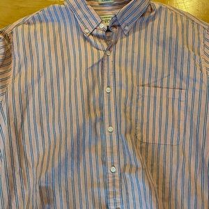 Men’s striped J.Crew button up